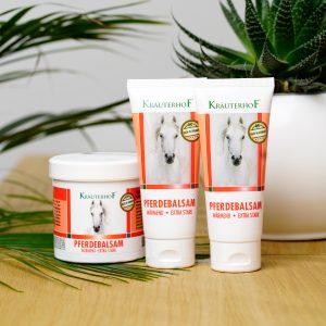 Paket NAJBOLJE PRODAJANEGA konjskega balsama s toplotnim učinkom (2x tuba100ml + 1x lonček 250ML)